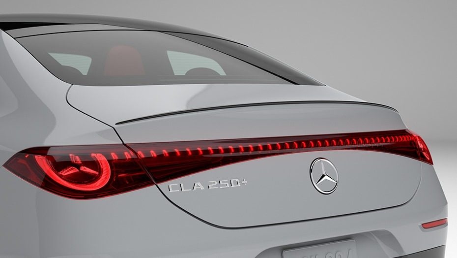 Mercedes-Benz CLA with EQ Technology 2025 - exterior, rear lamp detail, US/Global reference market