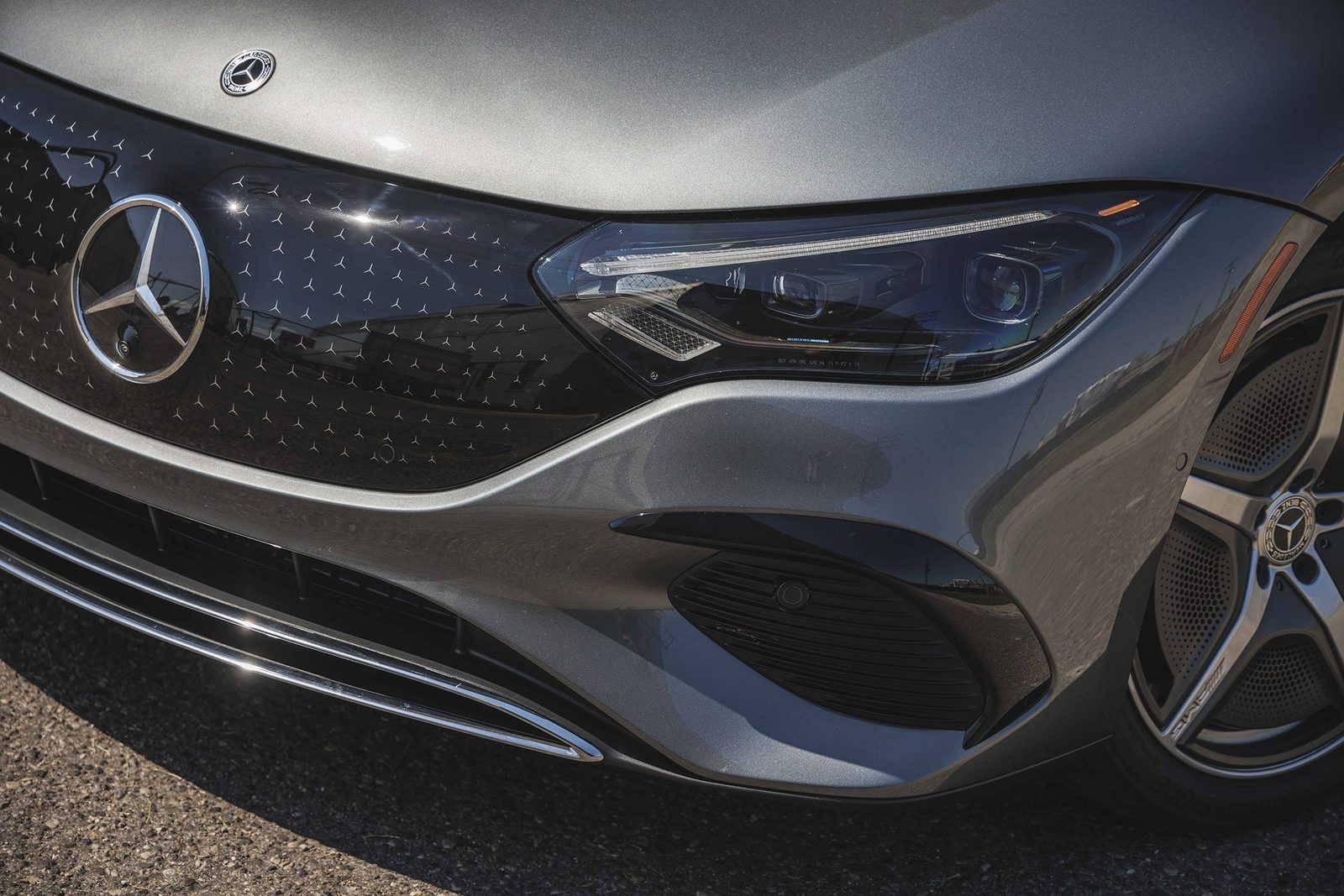 Mercedes-Benz EQE 2023 - exterior, detail, US market