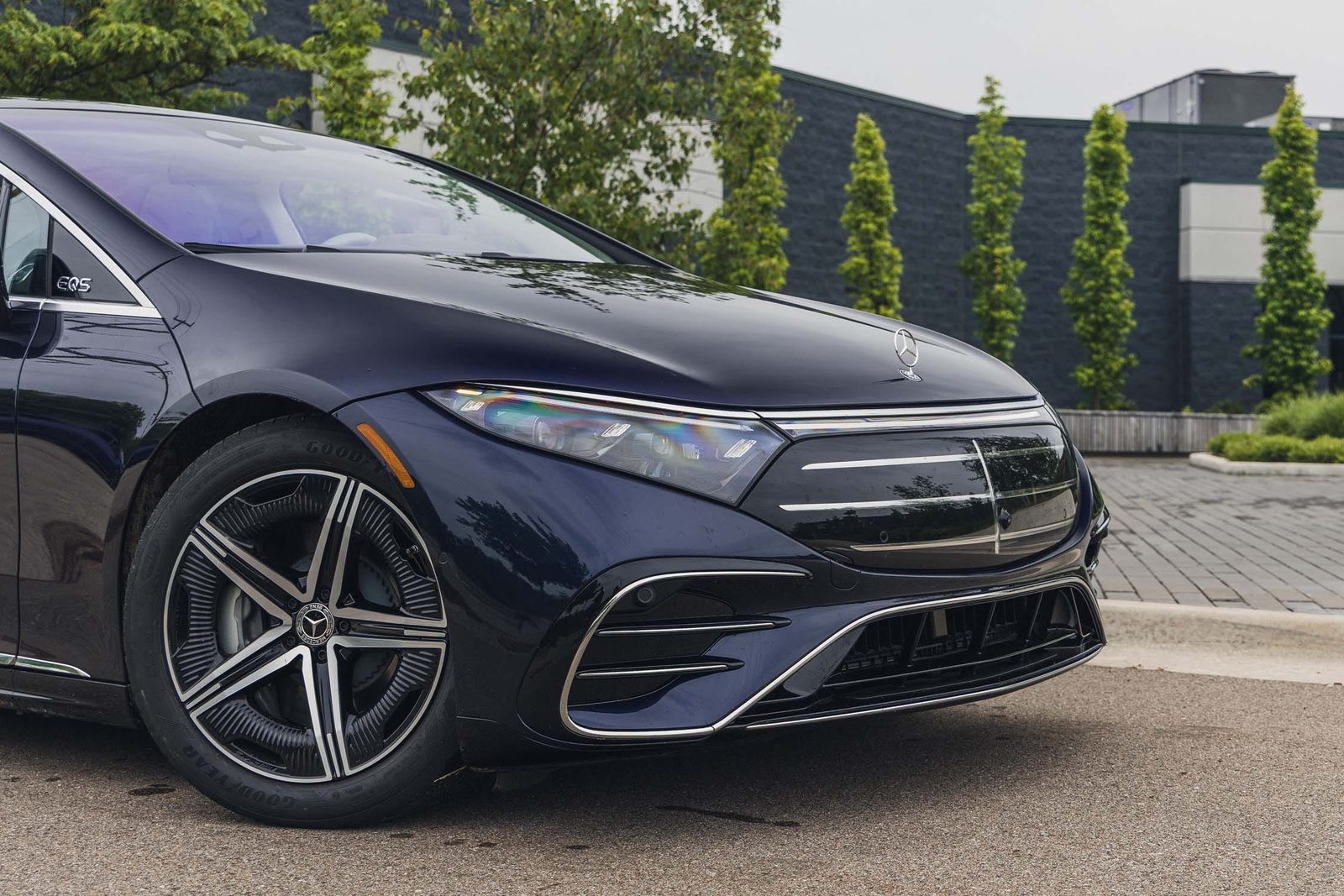 Mercedes-Benz EQS 2025 - exterior, detail, US market