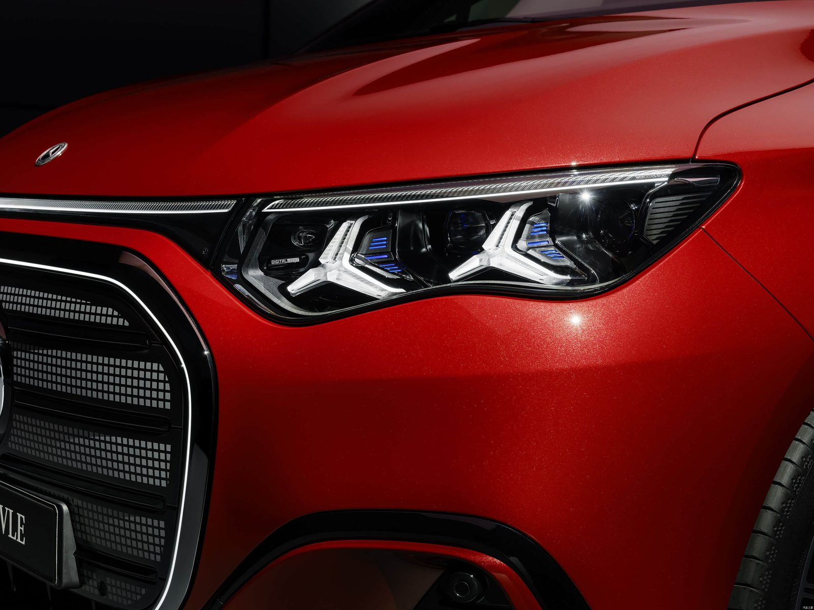 Mercedes-Benz VLE 2026 - exterior, front detail, global market