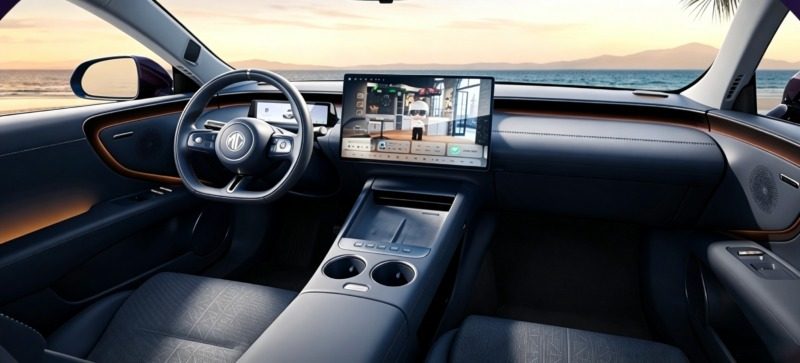 MG 07 PHEV 2026 — интерьер, front cabin, рынок China