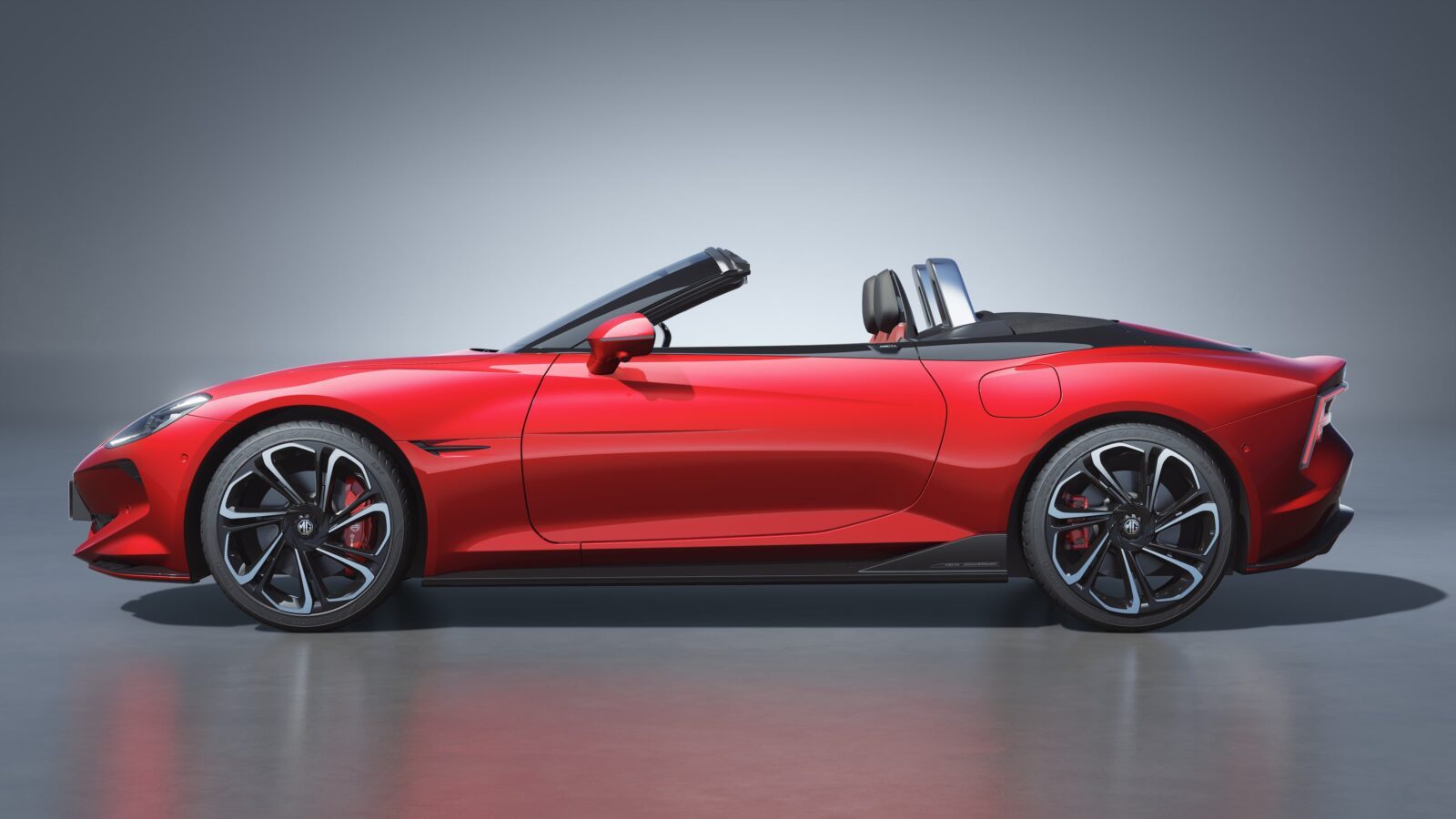 MG Cyberster 2024 - exterior, side view, Europe / global market