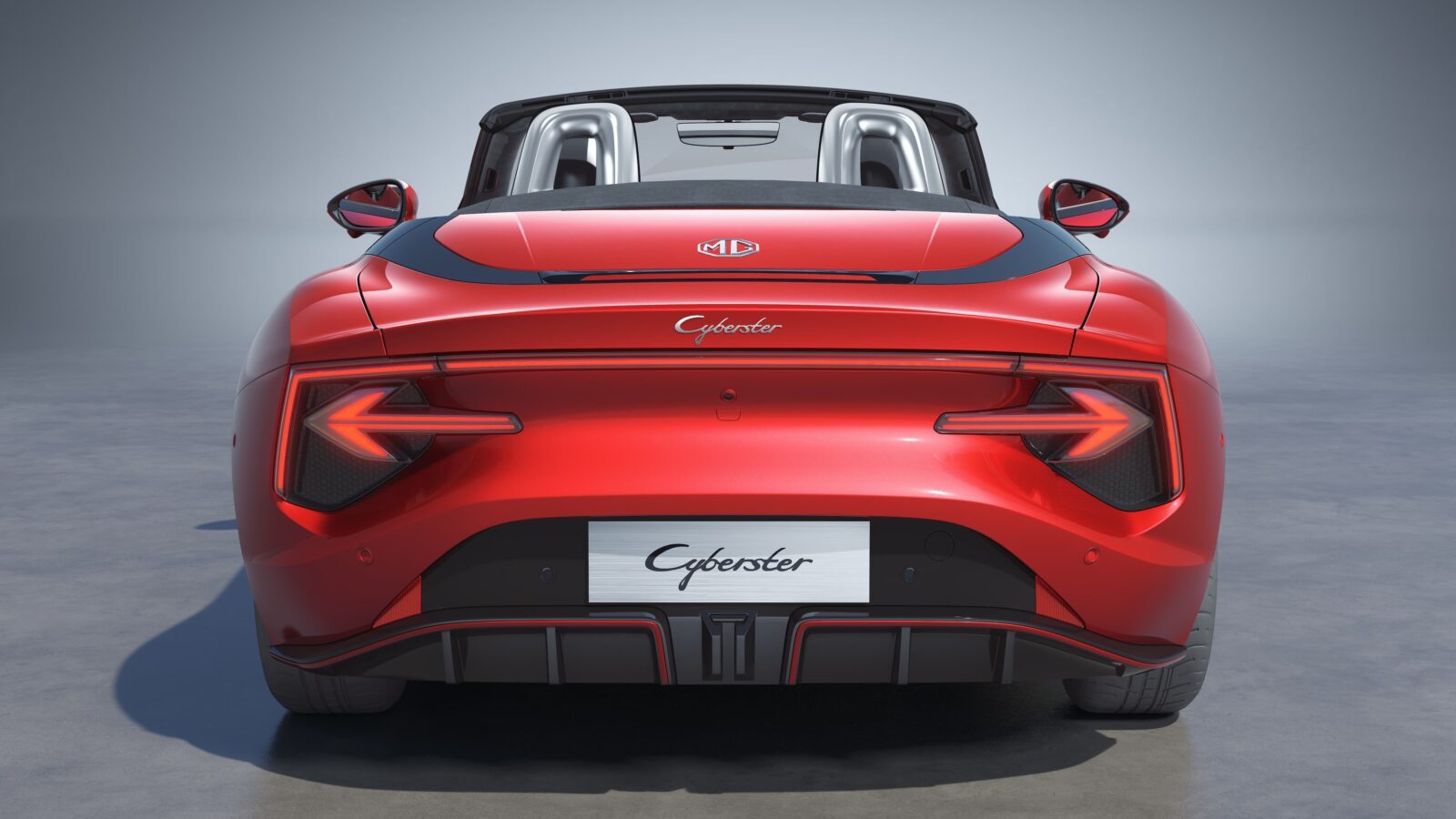 MG Cyberster 2024 - exterior, rear view, Europe / global market