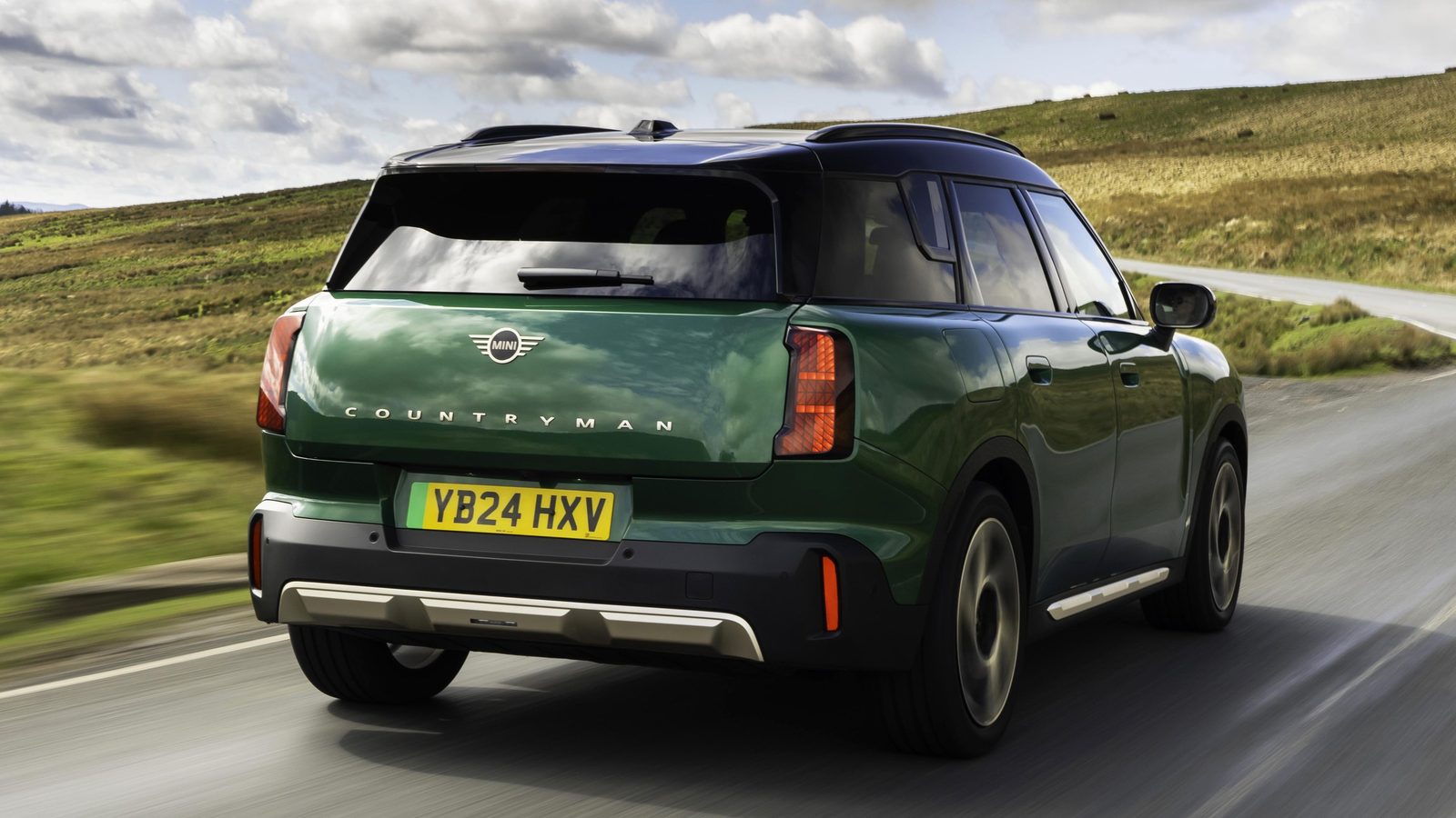 Mini Countryman Electric 2024 — экстерьер, вид сбоку, рынок internal_mvp