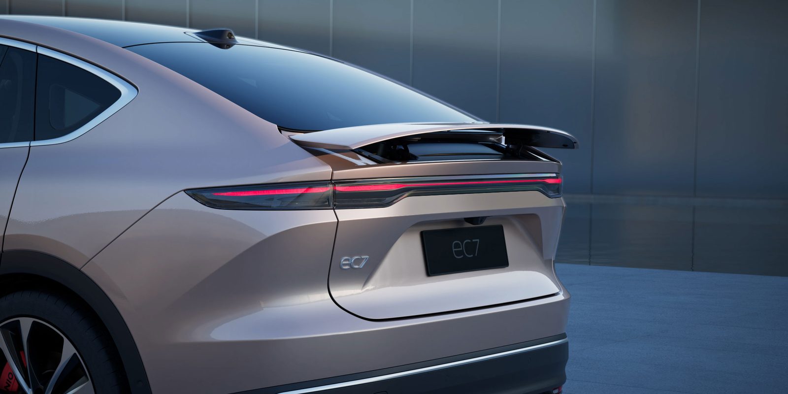 NIO EC7 2024 - exterior, rear detail, global market