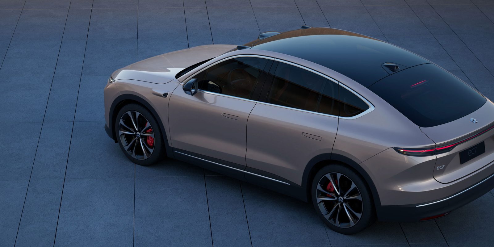 NIO EC7 2024 - exterior, rear three-quarter view, global market