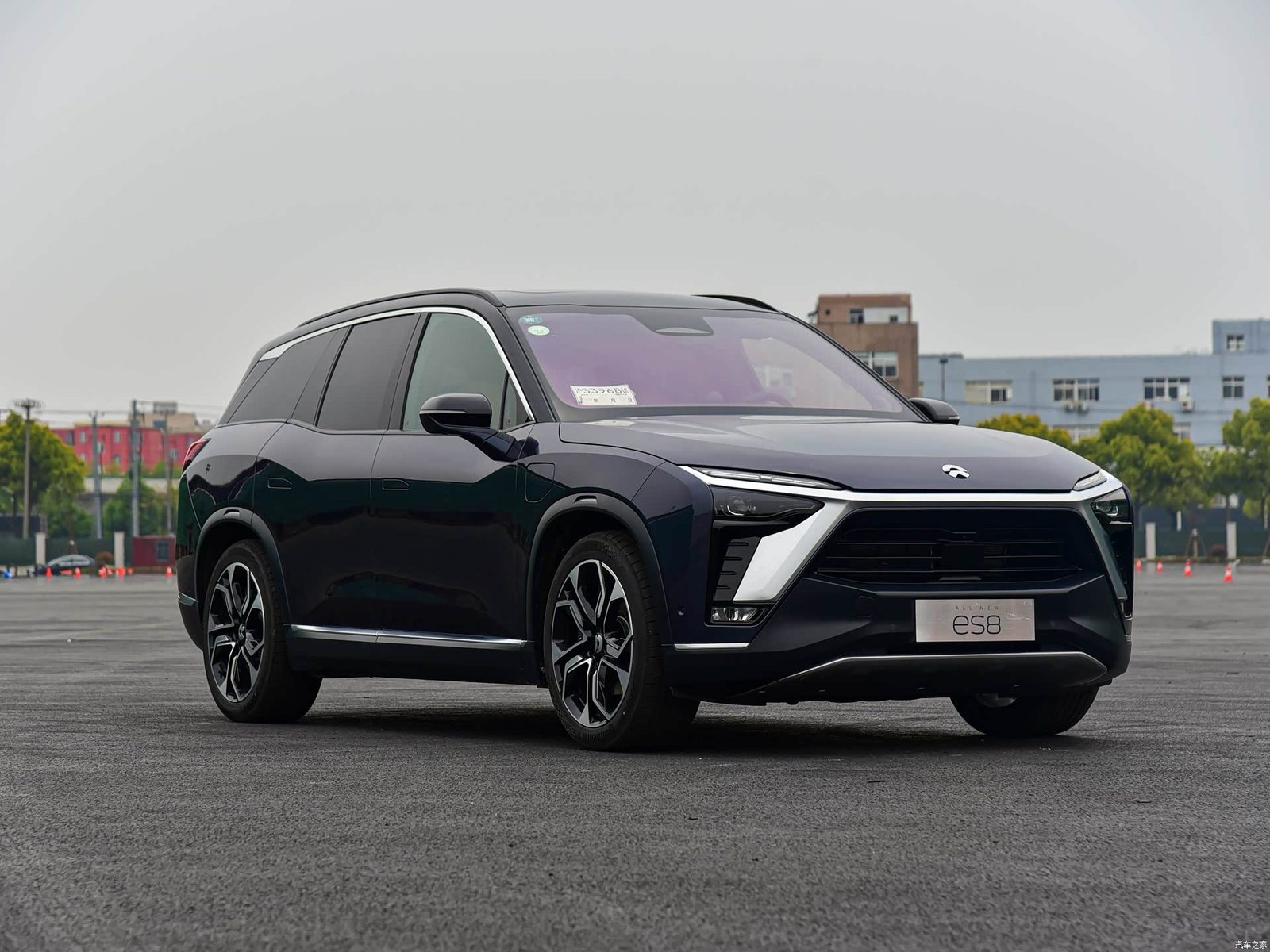 NIO ES8 First Generation Facelift 2020 - main model photo, exterior, front three-quarter view, China exact-trim generation reference market