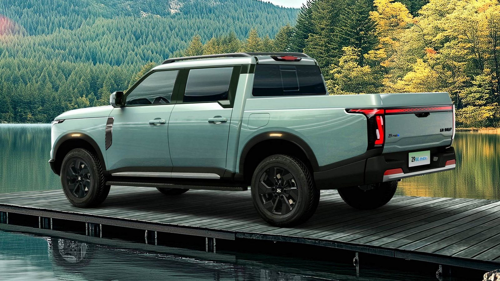 Nissan Zhengzhou Nissan Frontier Pro PHEV 2026 — главное фото модели, экстерьер, вид спереди 3/4, рынок internal_mvp