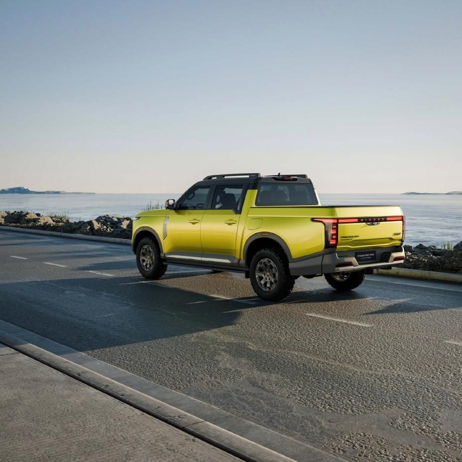 Nissan Zhengzhou Nissan Frontier Pro PHEV 2025 - exterior, rear three-quarter view, China / global press reveal market
