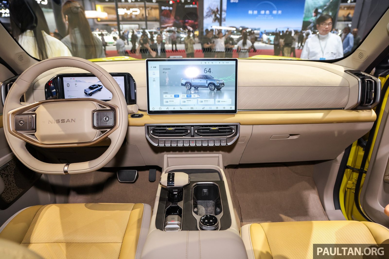 Nissan Zhengzhou Nissan Frontier Pro PHEV 2026 — интерьер, второй ряд сидений, рынок internal_mvp