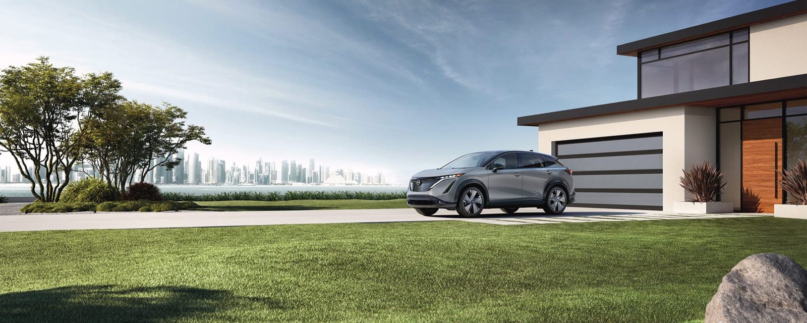 Nissan Ariya Global 2026 - exterior, side parked, Global reference market