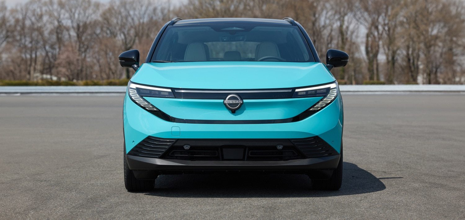 Nissan Leaf 2026 Global - exterior, front view, Global reference market