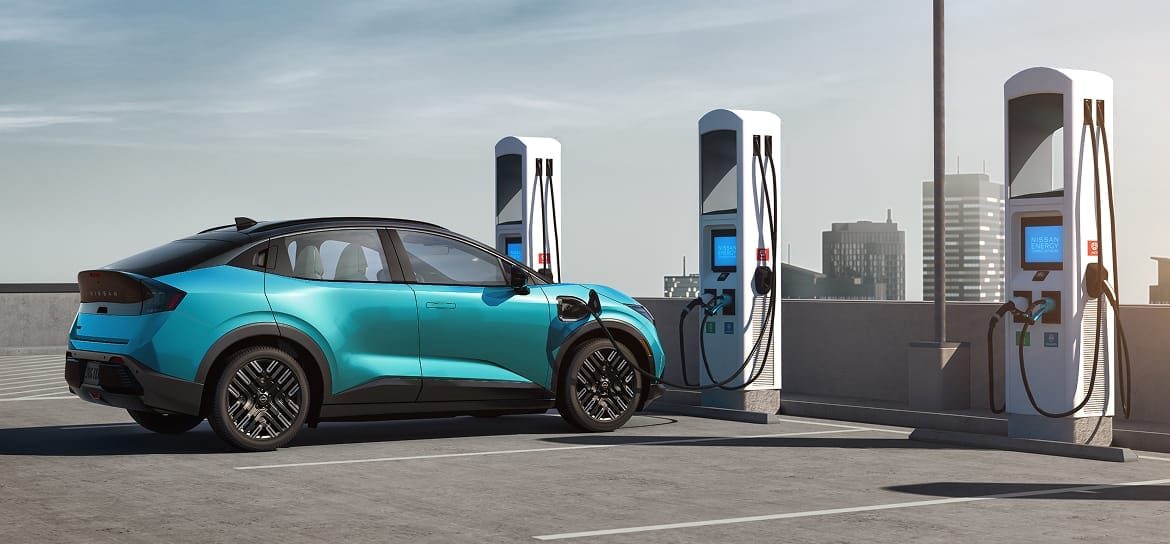 Nissan Leaf 2026 Global - exterior, charging, Global reference market