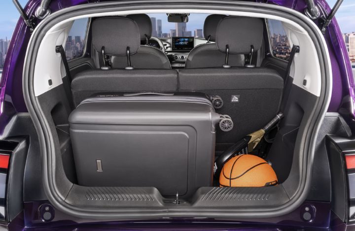 Nissan PIXO EV Europe 2027 - interior, cargo area, Europe market
