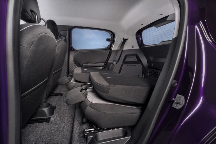 Nissan PIXO EV Europe 2027 - interior, rear seats, Europe market