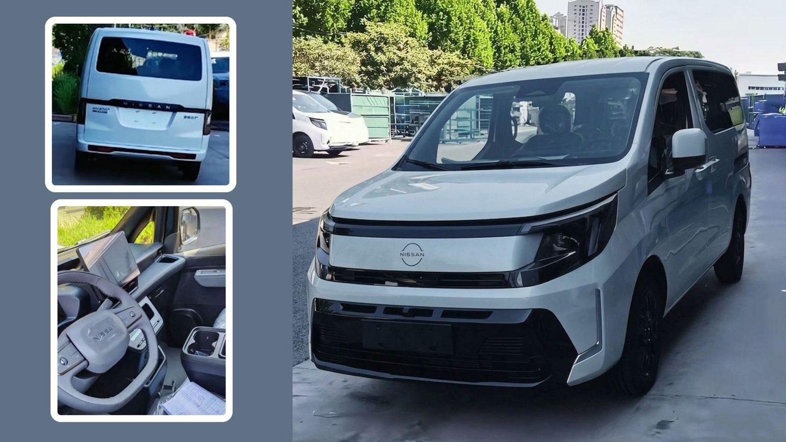 Nissan Zhengzhou Nissan NV200 PHEV 2026 - exterior, front rear cabin collage, china_watchlist market