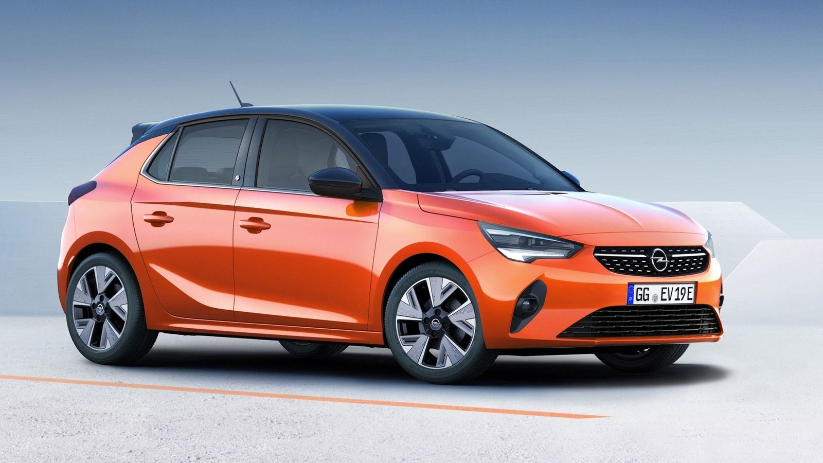 Opel / Vauxhall Corsa Electric 2019 — экстерьер, вид сбоку, рынок internal_mvp