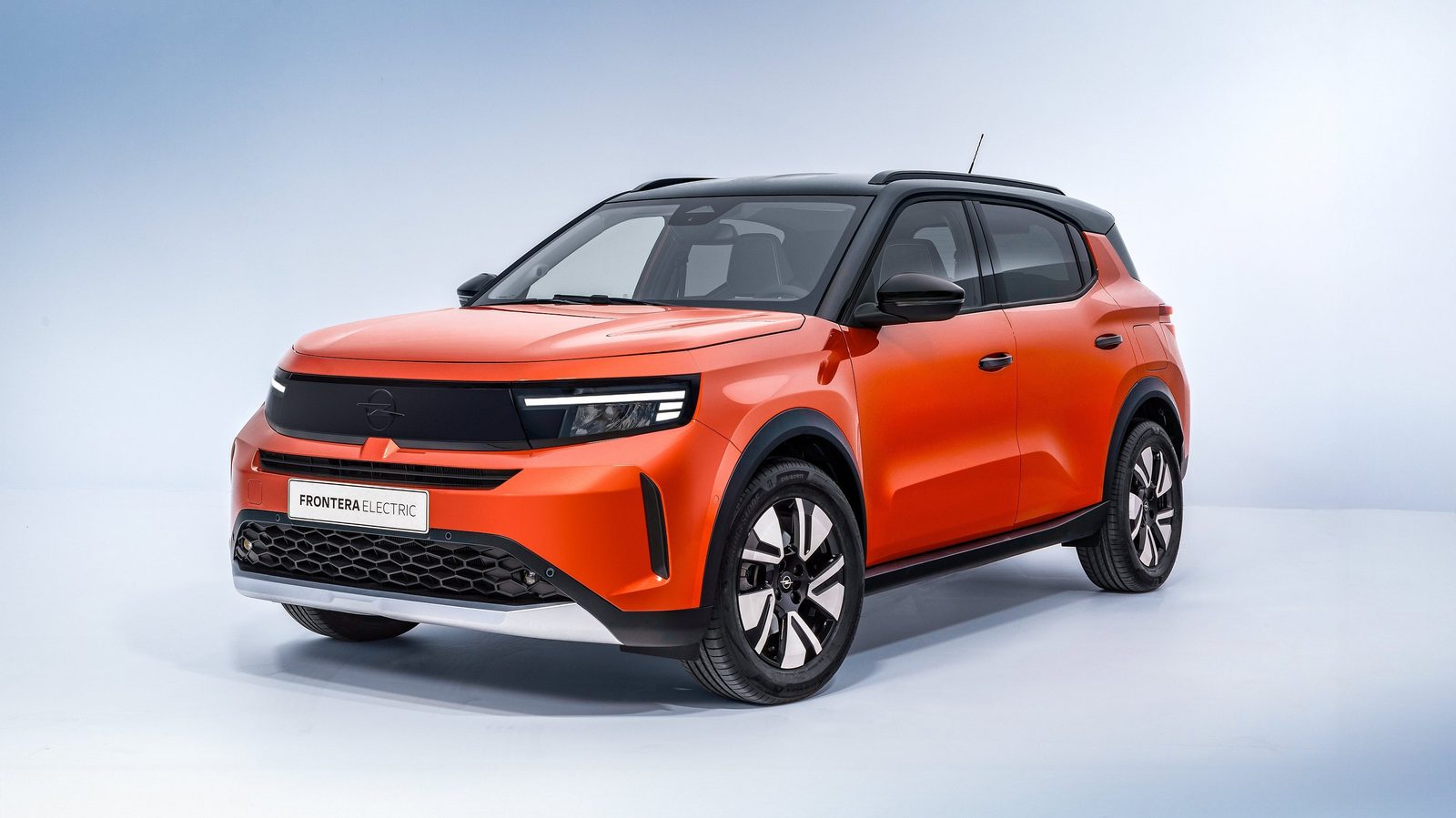 Opel / Vauxhall Frontera Electric 2024 - main model photo, exterior, front three-quarter view, Europe / Opel-Vauxhall combined reference market