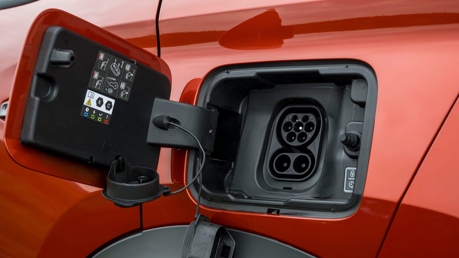Opel / Vauxhall Frontera Electric 2024 - exterior, charge port, Europe / Opel-Vauxhall combined reference market