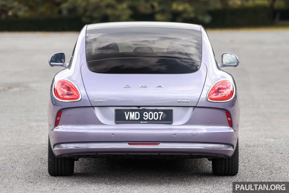 Ora 07 / Lightning Cat 2024 - exterior, rear view, Malaysia / global visual reference market