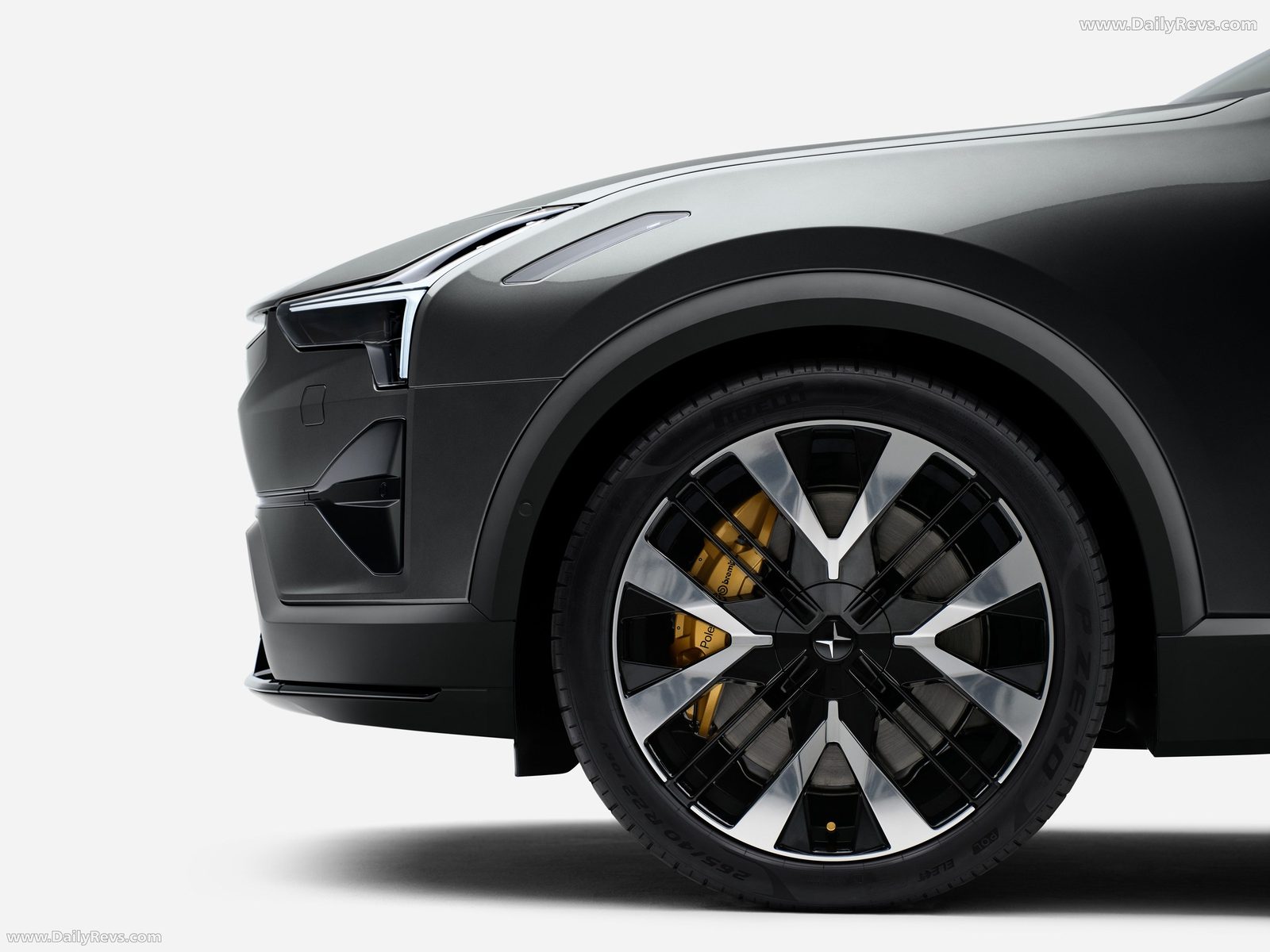 Polestar 3 2024 — экстерьер, вид сбоку, рынок internal_mvp