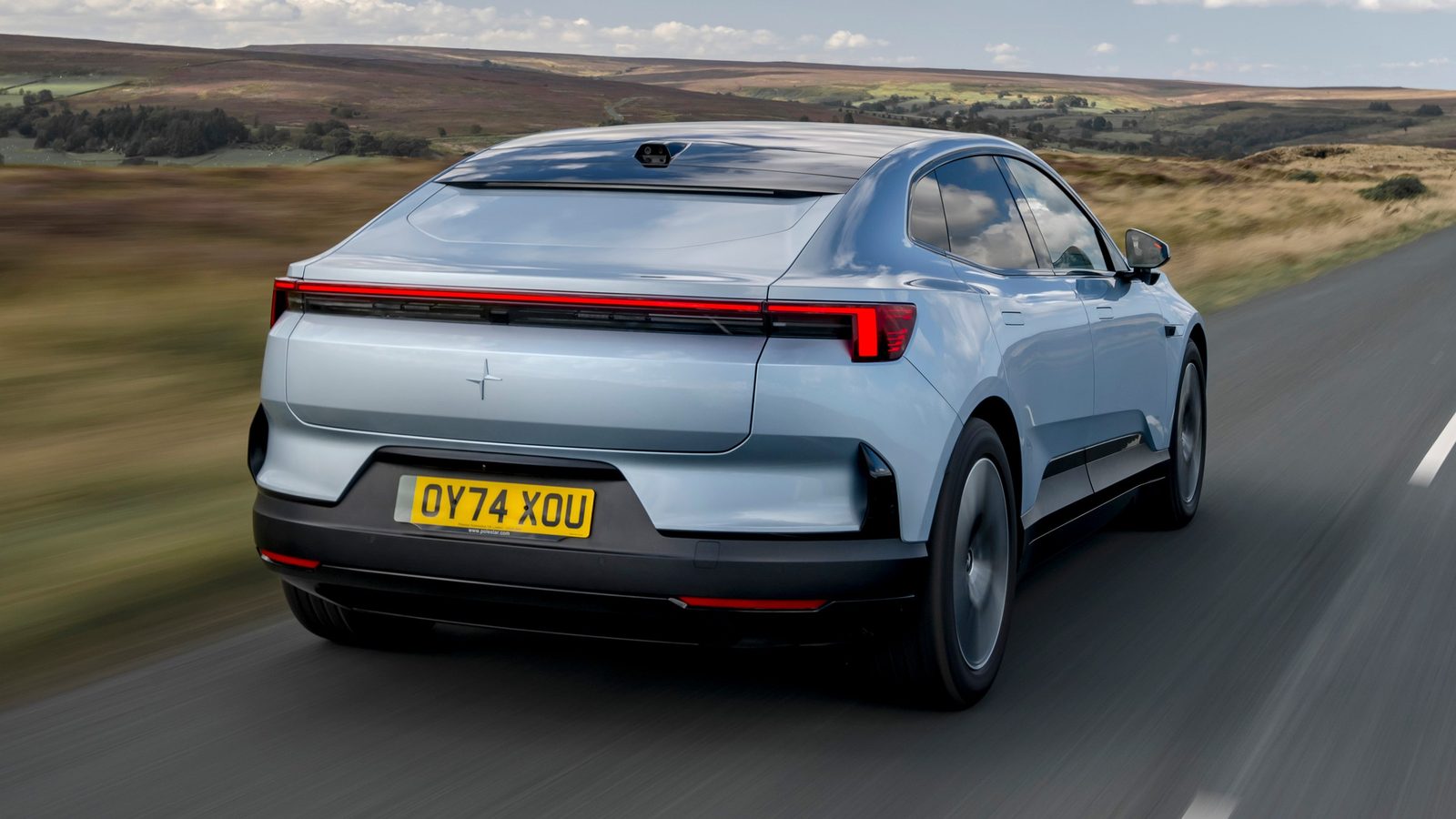 Polestar 4 2024 — экстерьер, вид сбоку, рынок internal_mvp