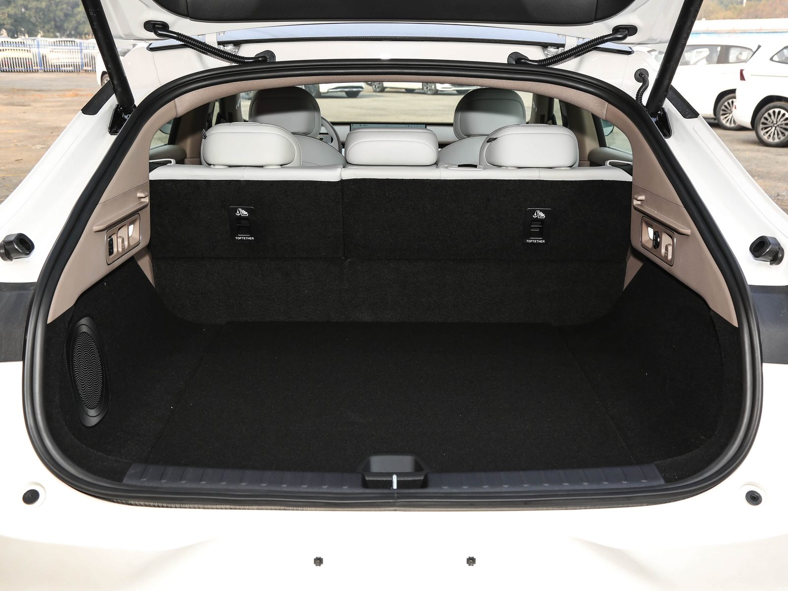 Qiyuan A06 2027 EV 2026 - interior, trunk open, China market