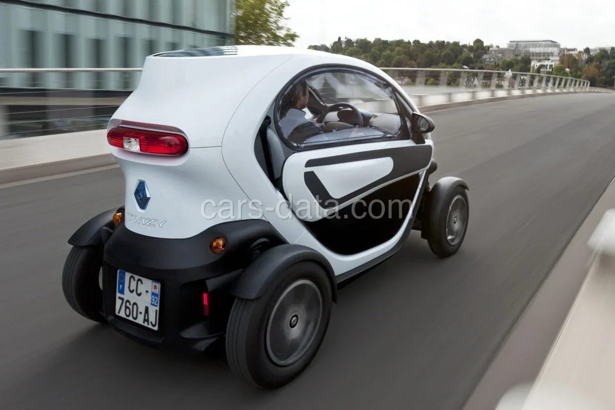 Renault Twizy 2012 - exterior, rear 3q rolling, Europe exact-model archive reference market