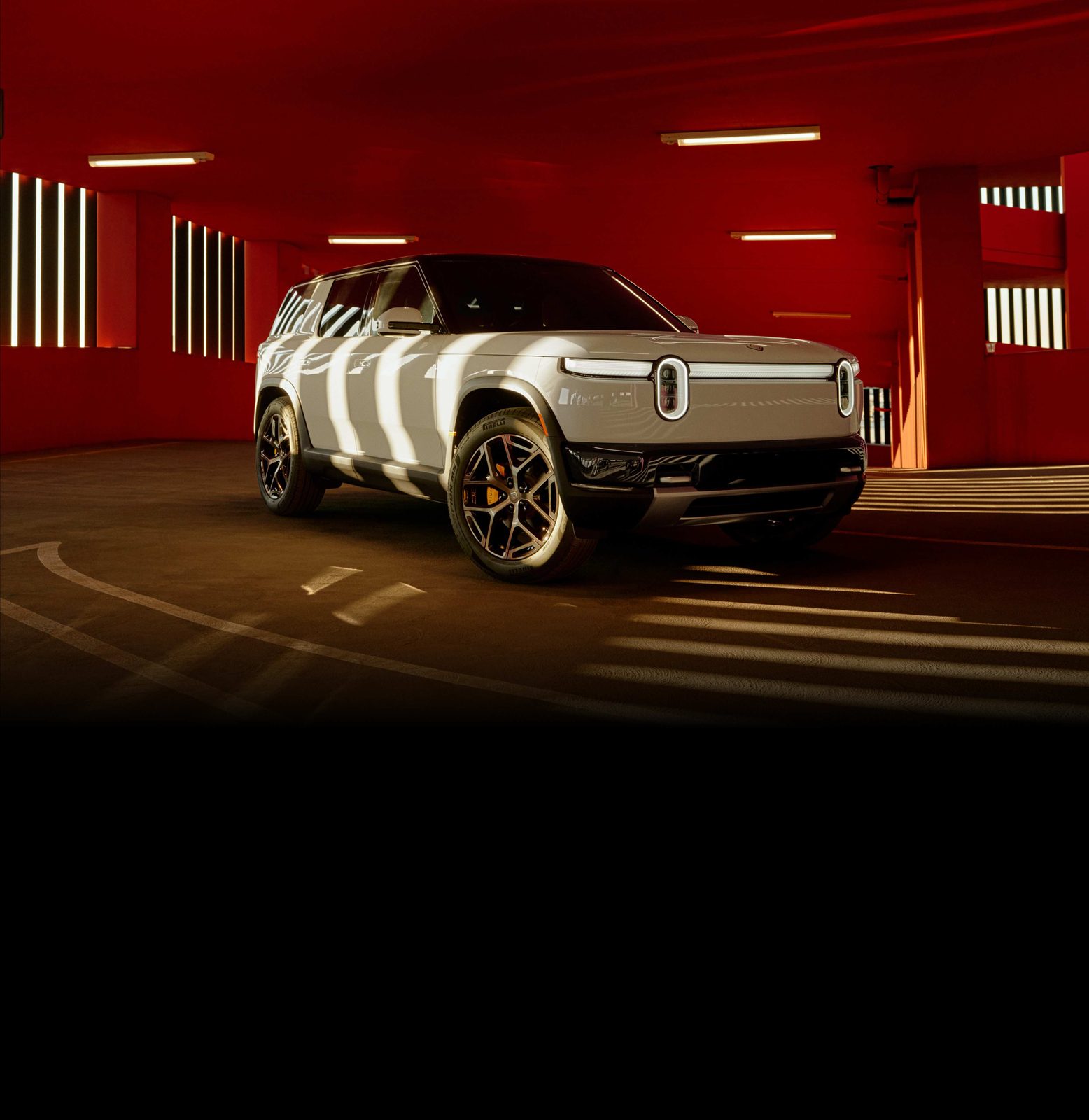 Rivian R2 2026 - exterior, front 3q studio, US market