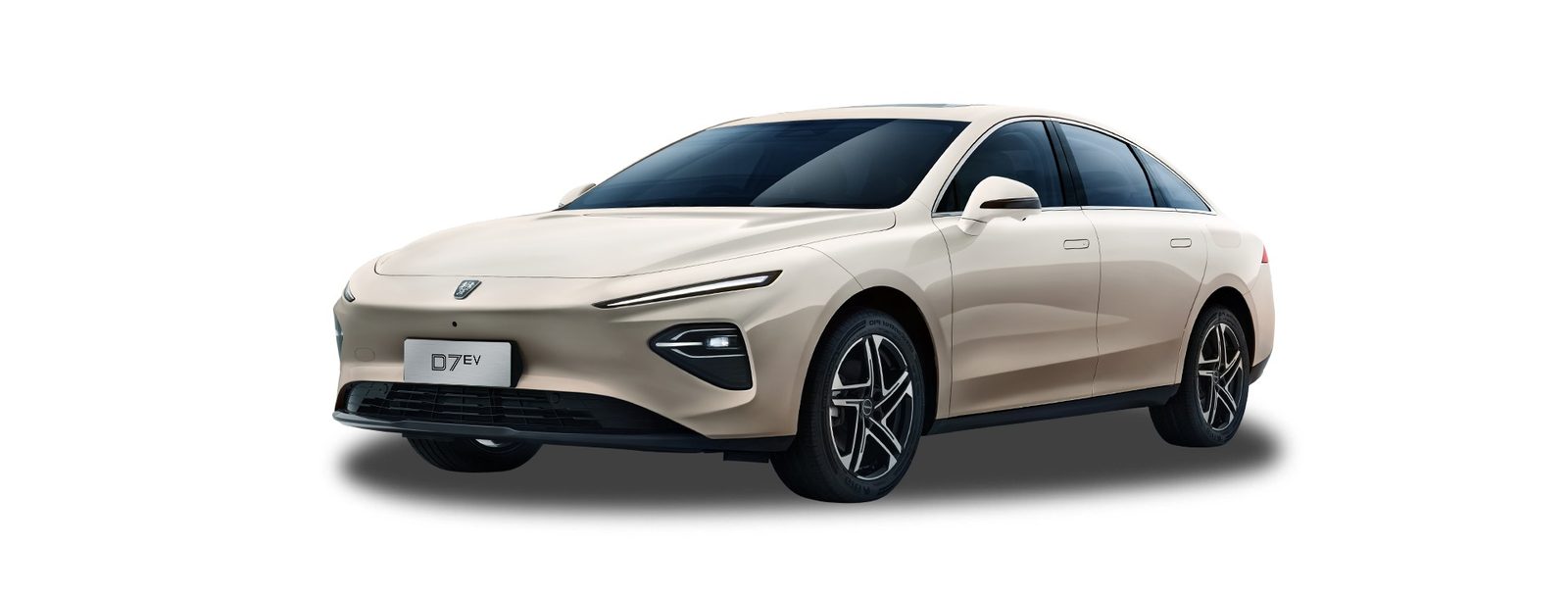 Roewe D7 EV 2026 - exterior, front three-quarter view, China market