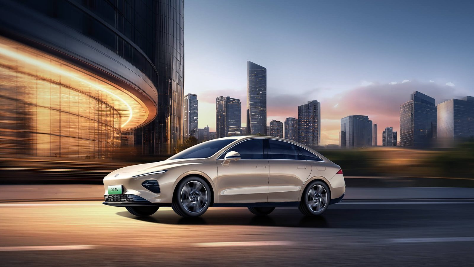 Roewe D7 EV 2026 - exterior, side view, China market