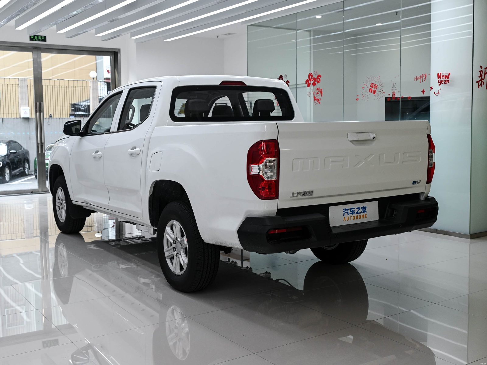 SAIC Maxus Pickup China Xingji EV / Interstellar EV 2023 - exterior, rear three-quarter view, China market