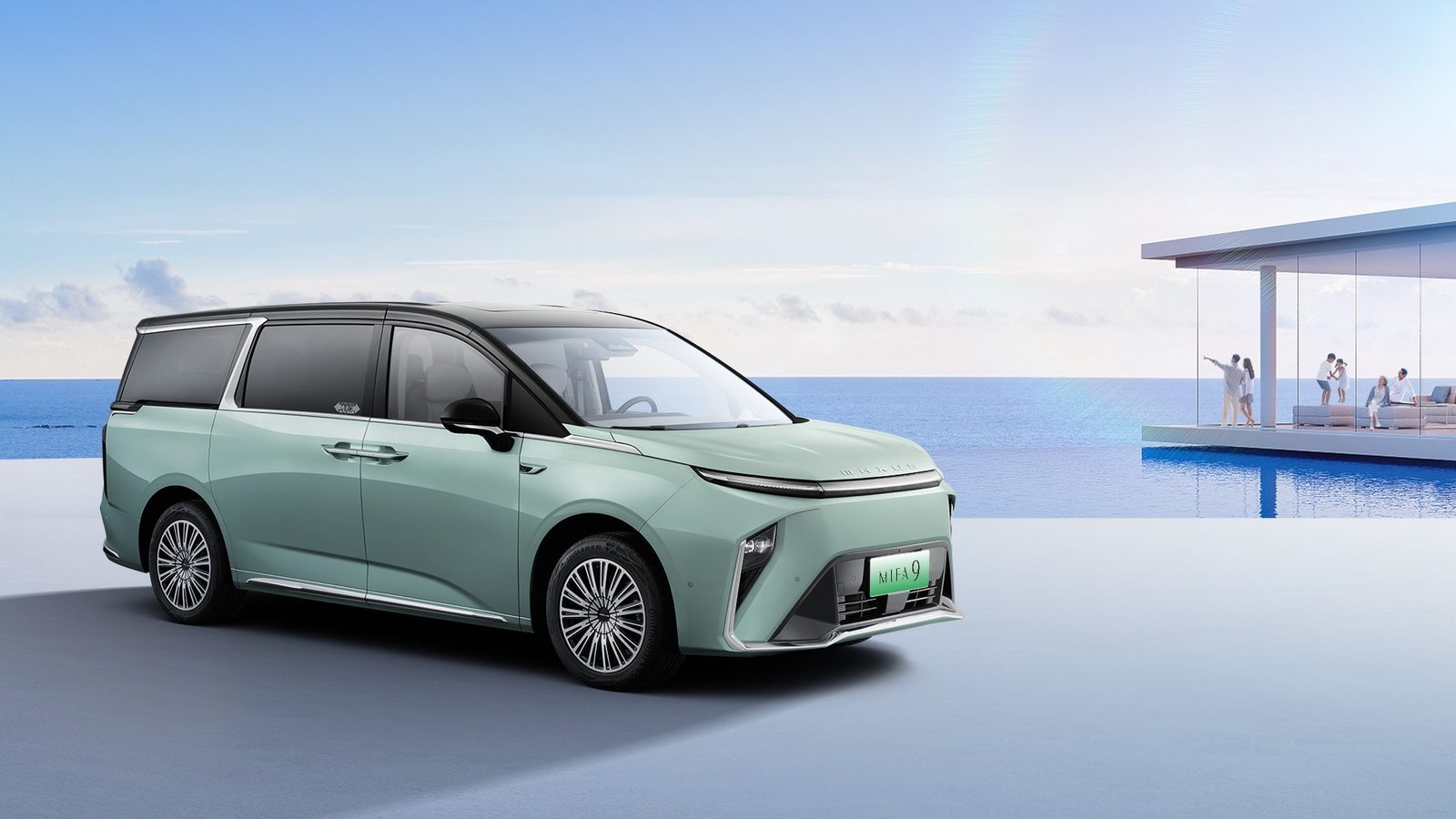 SAIC Motor Maxus MIFA 9 2022 - exterior, front three-quarter view, global market