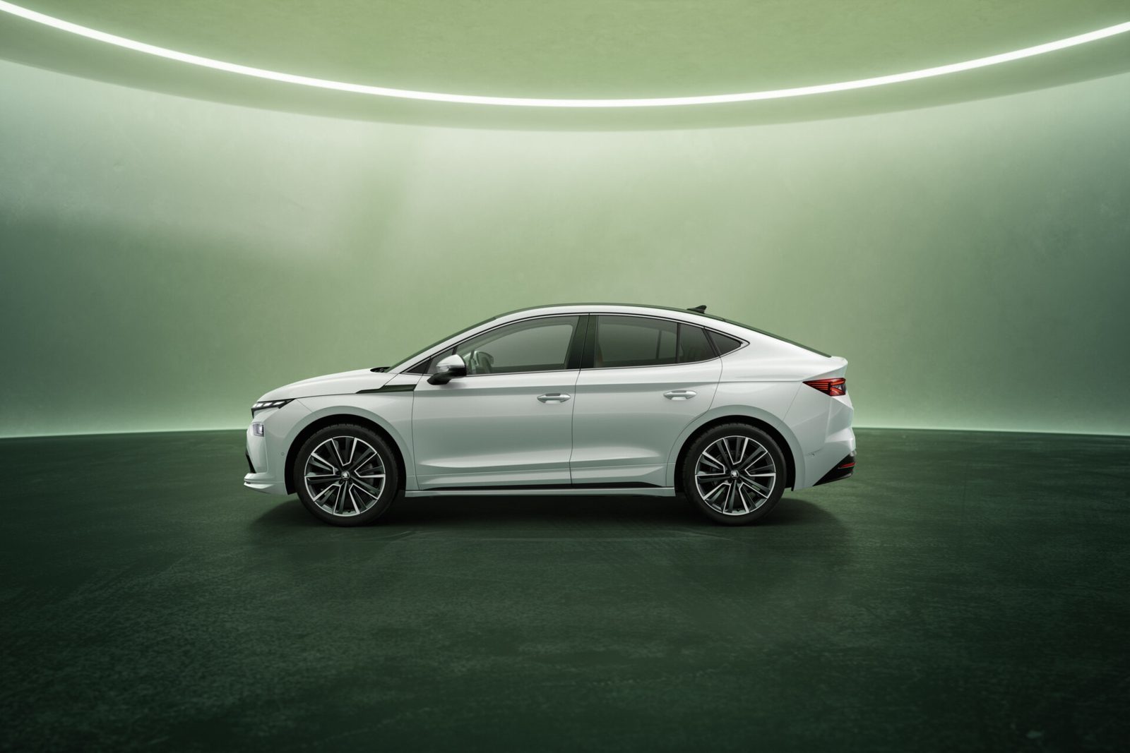 Škoda Enyaq Coupé 2022 - exterior, side profile, global market