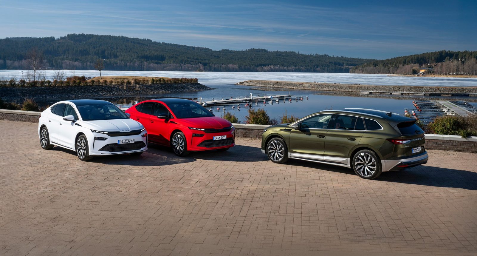 Škoda Enyaq 2021 - exterior, range family, Europe / EV Query only market