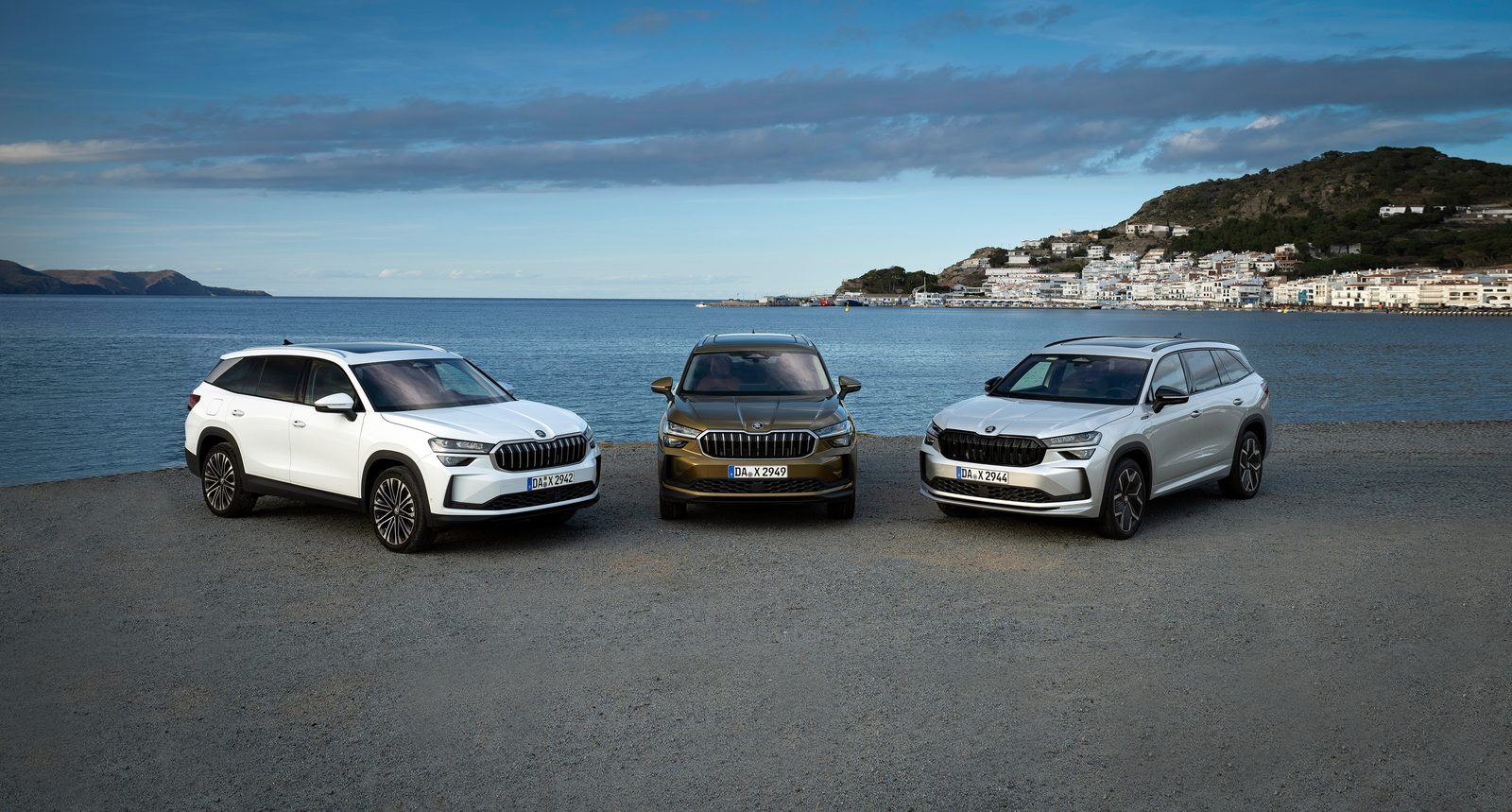 Škoda Kodiaq iV 2024 - exterior, kodiaq family group, Europe / EV Query only market