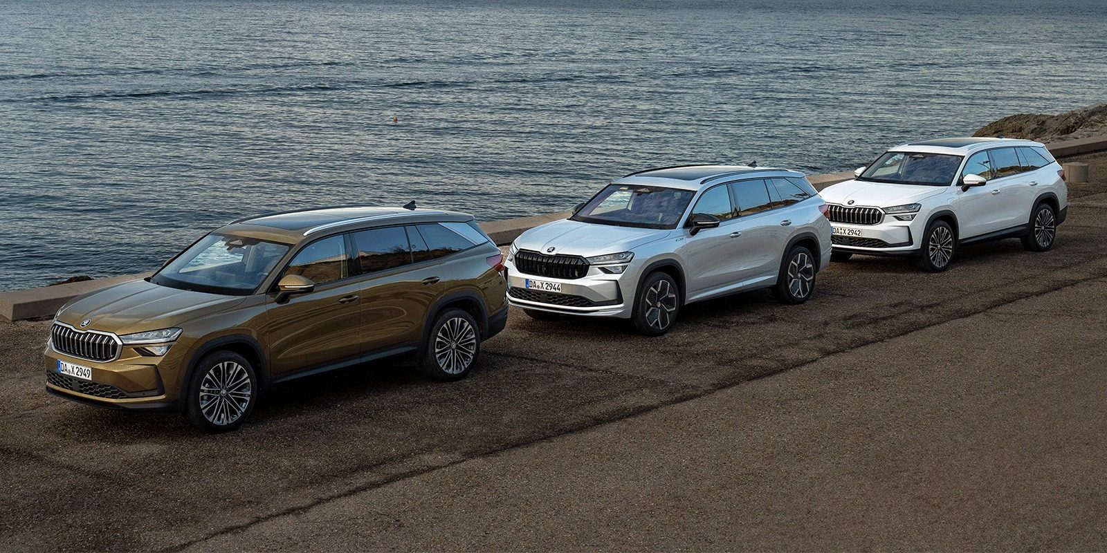 Škoda Kodiaq iV 2024 - exterior, kodiaq family lineup, Europe / EV Query only market