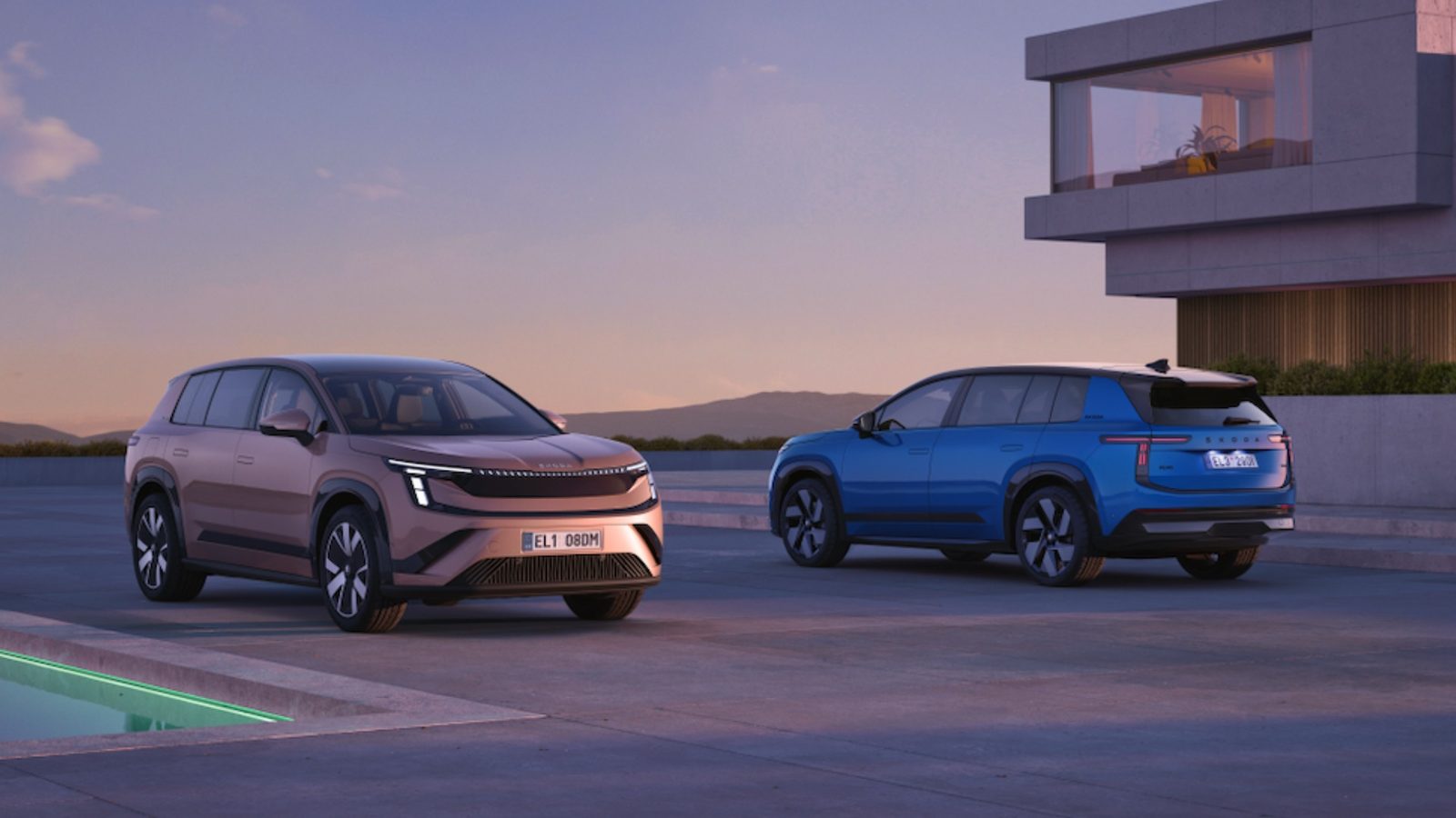 Škoda Peaq 2026 — главное фото модели, экстерьер, вид спереди 3/4, рынок Europe / EV Query only