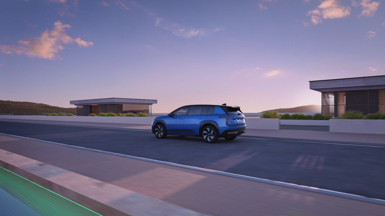 Škoda Peaq 2026 - exterior, side road, Europe / EV Query only market