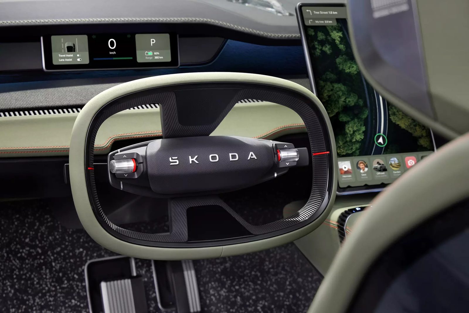 Škoda Peaq 2026 — главное фото модели, интерьер, передняя панель, рынок internal_mvp