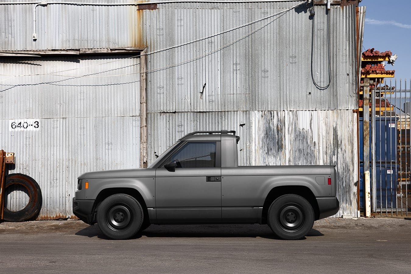 Slate Truck 2026 - exterior, side profile, us_reference market