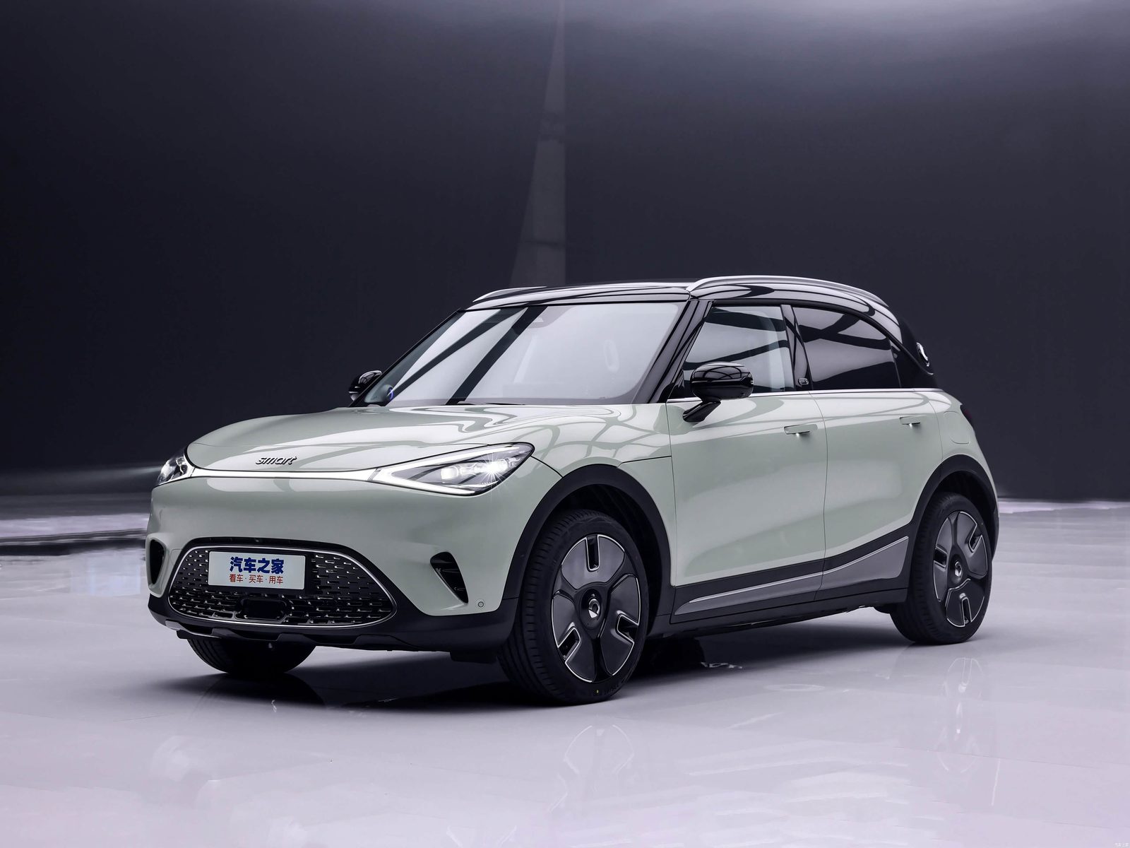 Smart #1 China First Generation Reference 2022 - main model photo, exterior, front three-quarter view, China exact-trim generation reference market