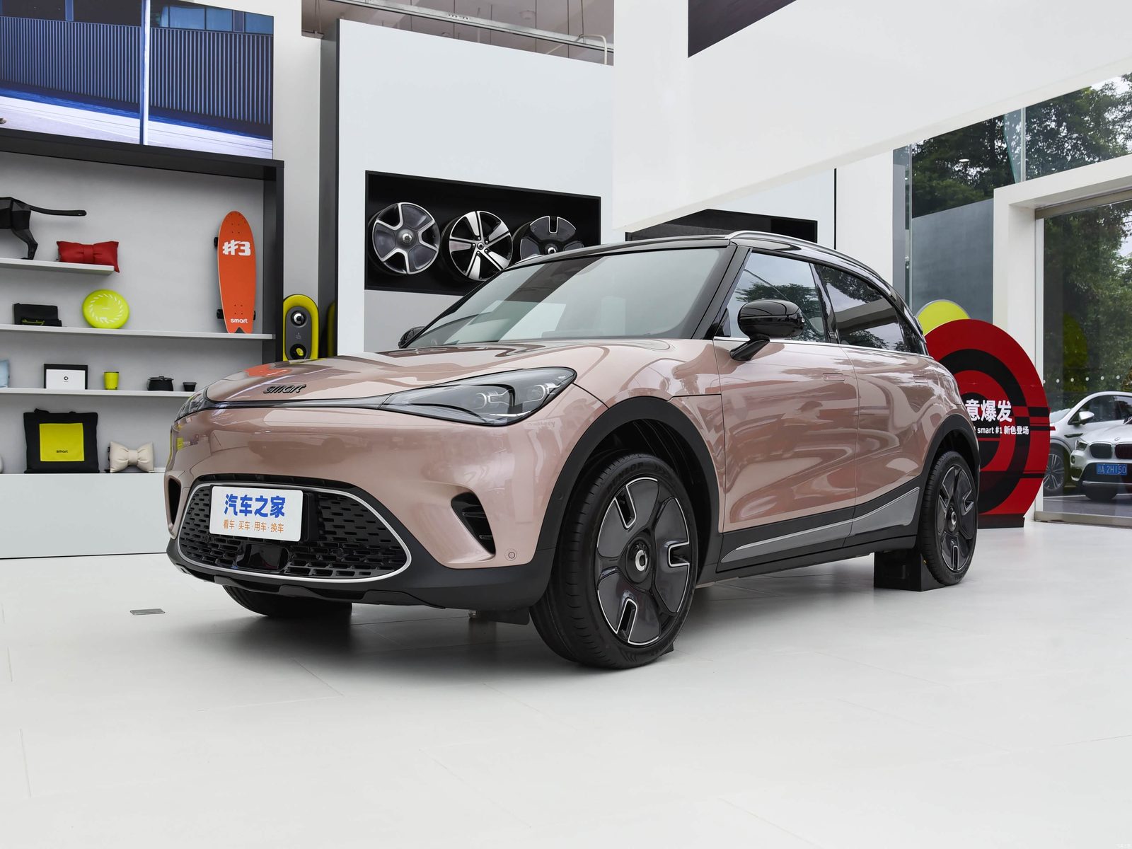 Smart #1 Global First Generation 2022 - exterior, rear three-quarter view, China / global body reference market