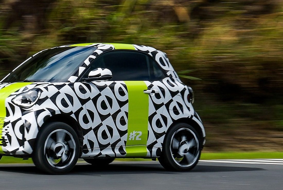 Smart #2 2026 - exterior, front side detail, Global 2026 preproduction testing market