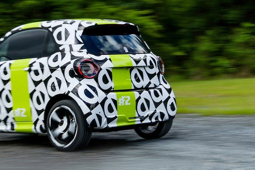 Smart #2 2026 - exterior, rear body detail, Global 2026 preproduction testing market