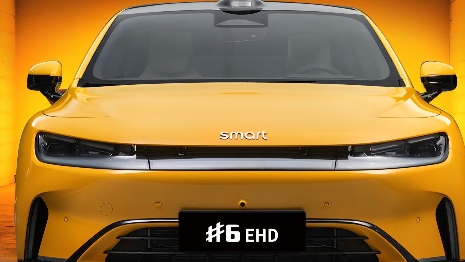 Smart #6 EHD Super Hybrid 2026 - exterior, front view