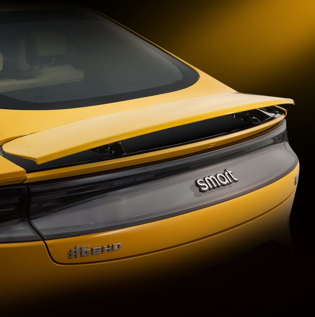 Smart #6 EHD Super Hybrid 2026 - exterior, rear detail