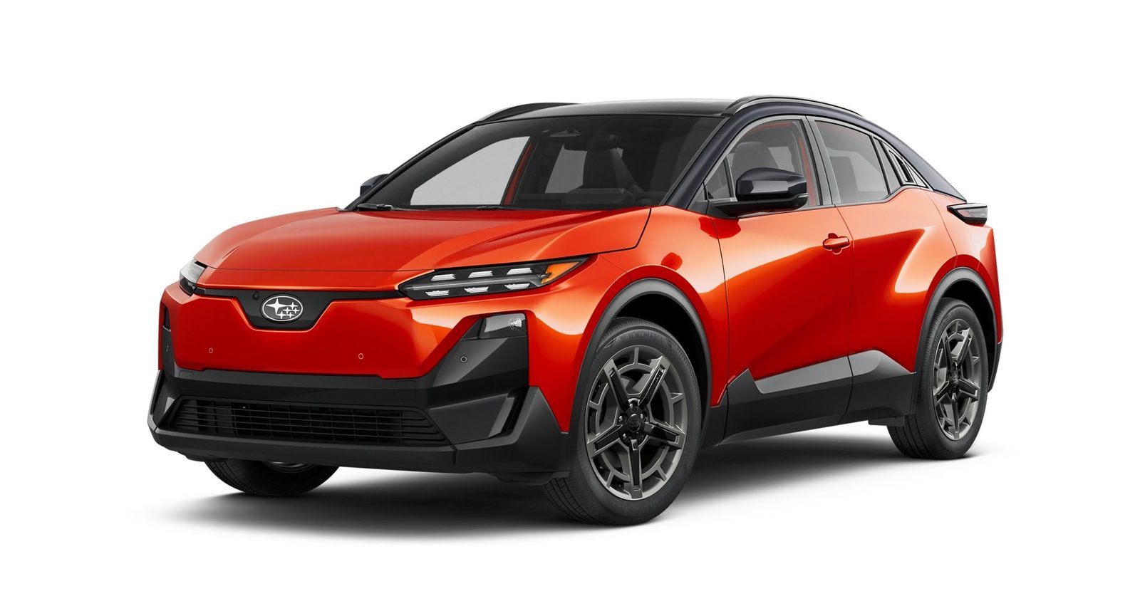 Subaru Uncharted EV 2026 - main model photo, exterior, front 3q studio, US / EV Query only market