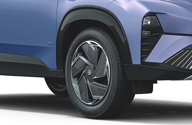 Tata Curvv.ev 2024 - exterior, wheel detail, India / EV Query only market