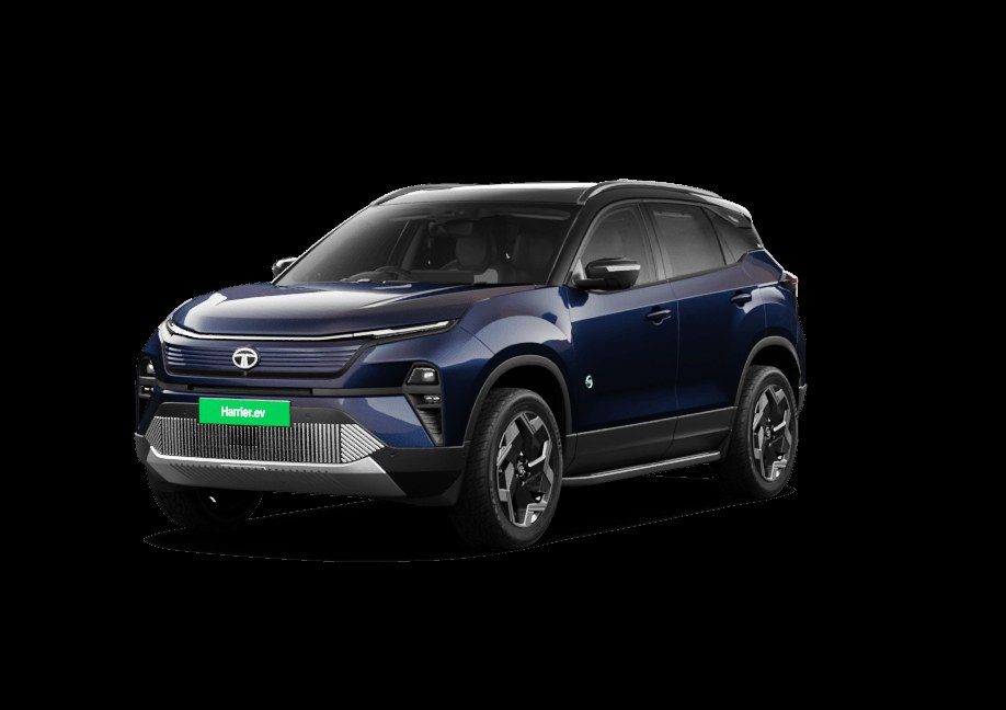 Tata Harrier.ev 2025 - exterior, front 3q dark, India / EV Query only market